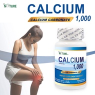 The Nature Calcium แคลเซียม 1000 มก. บำรุงกระดูก แคลเซียม คาร์บอเนต เดอะ เนเจอร์  THE NATURE แคลเซียมกระดูก แคลเซียมสูง