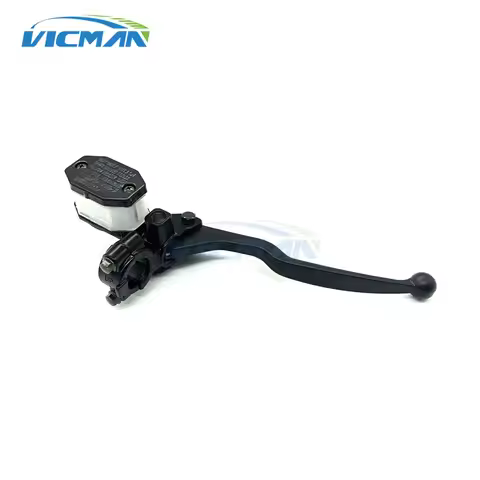 Motorcycle upper pump 7/8" 22mm handlebar Front Right Brake Master Cylinder Lever Handle Bar For SUZ