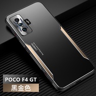 เคส POCO F4 GT สำหรับ POCO F4 GT【อลูมิเนียมอัลลอยด้าน + TPU + PC เคสโทรศัพท์ กันกระแทก】