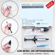 ORI Set LEM BEHEL METAL CERAMIC ORTHOBONDING LIGHT CURE / ORTHO BONDING LASER U/ BRACKET MIRIP TP TO