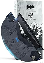 Dalstrong Ulu Knife - 7 inch - BATMAN™ Shadow Black Edition - High Carbon 7Cr17MoV Steel - Black Tit