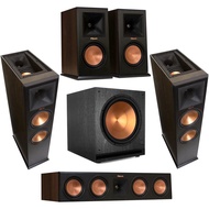 Klipsch Reference Premiere RP-280FA 5.1 Home Theater System, Walnut/Black