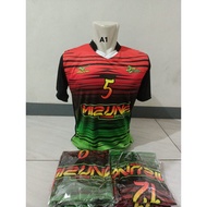 Hand-printed volleyball jersey top, contents 12 M5L5XL2.(A1)