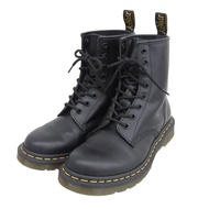 全新 ▲ Dr.Martens Martens 1460 8 孔靴，皮革繫帶短靴，黑色，UK6，附鞋盒，女款。