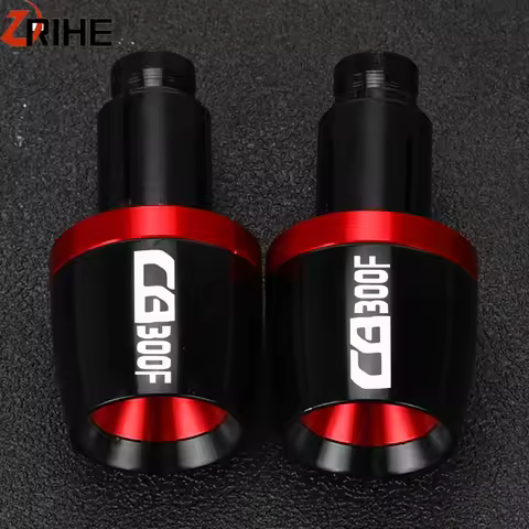 Motorcycle 2023 CB300F Twister Handlebar Grips Handle Bar Cap End Plug FOR HONDA CB300F CB300 F CB 3