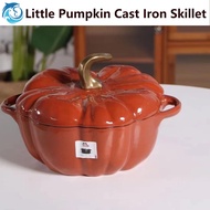 Staub Enamel 3.5L  Enamel Cast Iron Pot Small Pumpkin Cast Iron Pan 24cm Enamel Pan cartoon Stew Pot cooker wok Special-Shaped Pot Multifunctional Enamel Pot Stew cup Multifunction cooking pot Nonstick pan stew pot hot pot chafing dish soup pot saucepan