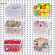 CUPFUN Pegboard Hooks, PP Pegboard Bins, Pegboard Box