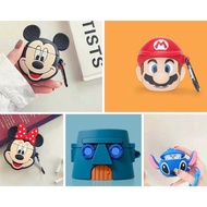 Cartoon Ins AirPod Earpod Apple Silicone i10 i12 i9s tws Airpods Protective Case