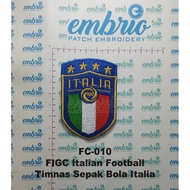 Patch Jogja FC-010 Patches FIGC Italian Football Embroidery Logo Jersey National Team Football ITALI
