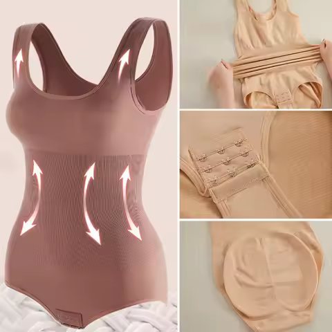 One-piece Shapewear Tummy Tucks Waist Tucks No Trace Hip Lift Tummy Tucks Tightening Strengthening P