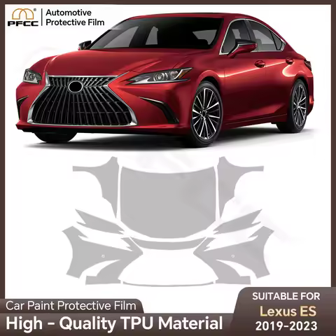 For Lexus ES 250 300H 350 2019-2023 TPU Paint Protection Film Anti-Scratch Car Body Pre-cut PPF Clea