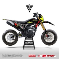 Custom CRF Decal | CRF 150L Full Body Sticker/250L | Cool & Anti-Fade Design