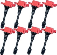 IGNITION COIL 22448-7S015 22448AR215 UF510 UF568 UF482 SET OF 8 COMPATIBLE WITH INFINITI FX45 M45 Q4