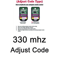 Direct Copy Autogate Remote Control SMC5326 433mhz 330MHz remote control Auto Gate Remote gate remot