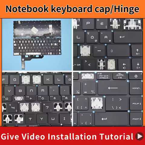 Replacement Original Key Cap Hinge For MSI GS66 Stealth 10sfs 10SGS GP66 MS 1542 Gaming Laptop Keybo