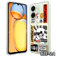 poco C75 poco C65 poco F5 5g Softcase Clear Case Character Image CLE02 Clear Case poco C75 poco C65 