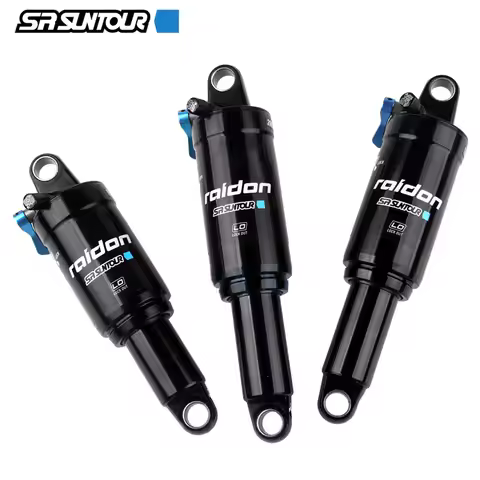 SR SUNTOUR 165mm Shocks baicycle 165/190/200mm Rebound Pressure BMX Mountain Bike XC Air Suspension 