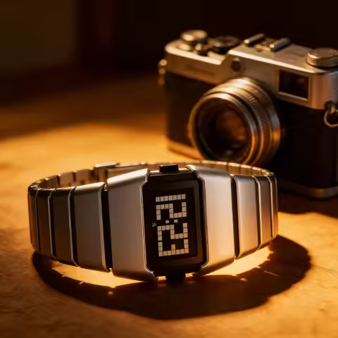 Y2K Vintage Armor Waterproof Quartz Chronograph Couple Watches High End Fashion Casual Vintage Style