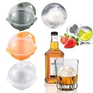 Creative Round Ice Hockey Mold / Easy Release Ice Cube Tray Holder / Reusable Ice Hockey Mold