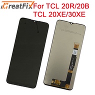จอแอลซีดี T767H เดิมสำหรับ TCL 20R 5G จอ20XE แอลซีดีหน้าจอสัมผัสประกอบสำหรับ TCL 20B 6159K 30 XE 5G 