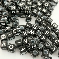 6mm Mix Alphabet Manik Huruf