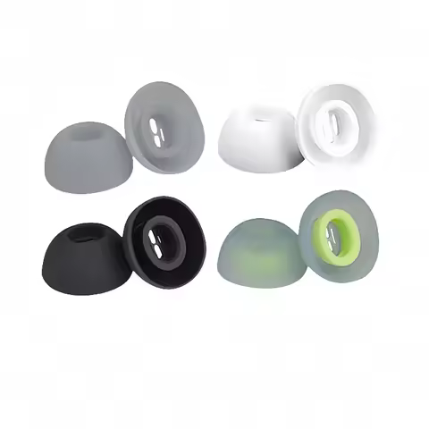 Air2 Pro Silicone Eartips, Replacement Ear Tips Earbuds for OPPO Enco Air2 Pro Earphones, 3 Pairs (S