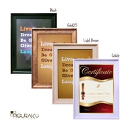 A4 Photo Frame 21X29.7 Cm - 3 Cm Wide - Minimalist - A4 Photo Frame - Certificate