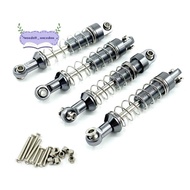 for MN D90 MN-90 MN99S  C14 C24 C34 RC Car 4Pcs Metal  Damper Upgrade Parts Accessories