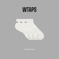 --WTAPS SKIVVES SOCKS 3 PACK Three Pairs One Bag Black White