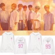 BTS New Logo Ombré Printing Hoodie