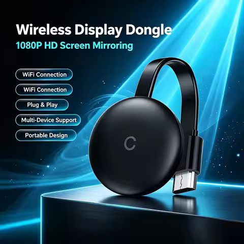 5G/2.4G 1080P Wireless WiFi Display Dongle Screen Mirroring HD TV G12 TV Stick For Chromecast 2K HD 