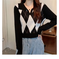 Dnl Kesya Korean Top Women's Premium Knit Top
