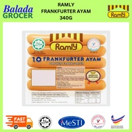 *SEDAP & PADAT* FRANKFURTER AYAM/CHICKEN FRANKFURTER/LONG SAUSAGE/SOSEJ PANJANG JENAMA RAMLY