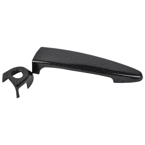 N60R-Carbon Fiber Outside Exterior Door Handle Cover Trim For -BMW 1 2 3 4 Series E87 E90 E91 E92 E9