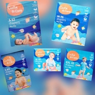 Tesco FRED &amp; FLO (LOTUS'S CUTE &amp; CARE) Baby Diapers Tape Diapers Pants Bayi Lampin Pakai Buang S/M/L/XL/XXL