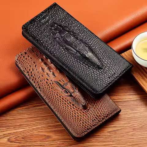 Magnet Genuine Leather Skin Flip Wallet Book Phone Case Cover On For Asus ZenFone 8 9 10 5G ZenFone1
