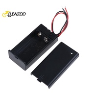[BBNZDD] 9V Volt PP3 battery holder box dc case w/ wire lead on/off switch cover
 BVAH