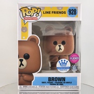 Funko Pop Line Friends-Brown [Velvet Material] FunkoShop Exclusive 928
