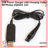 HUISHU for Philip HQ850 8V Replacement Cord Beard Trimmers Razor Charger