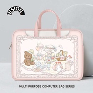 laptop bag bag VISION Lamb Picnic Laptop Bag Portable for Apple macbook15 Point 6 Inch New Air13.3 Huawei matebook Lenovo Women's 14 Sleeve Bag Pro Protective Cover