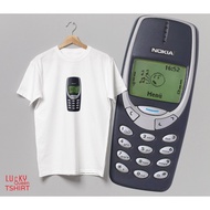 Nokia3310 T-Shirt The Old Phone That Was Very Popular Before Durable Era Retro Vintage There Are Bot