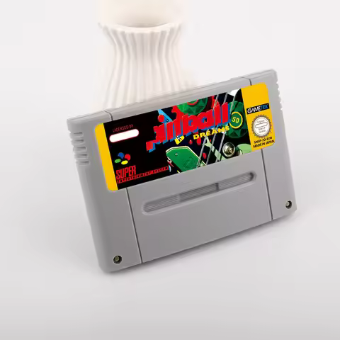 Pinball Dreams Action Game for SNES 16 Bit Game Card for EUR PAL Version SNES video Game Console FOR