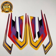 Yamaha rx s rxs special 1997 97 special Black Yellow Quality striping