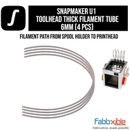 Snapmaker U1 Toolhead Thick Filament Tube 6mm (4pcs)