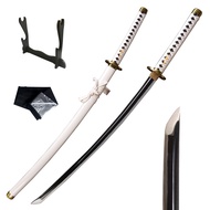 Anime Cosplay Roronoa Zoro Hand Forged Katana Real Sword,Sharp Blade,Kitetsu,Wado Ichimonji,Shusui,Y