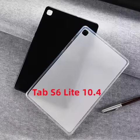 Transparent Cover For Samsung Galaxy Tab S6 Lite 10.4 2020 2022 SM-P610/P615 SM-P613/P619 TPU Silico