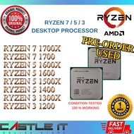 AMD Ryzen 7 1700X / 1700 - R5 1600X 1600 1500X 1400 - Ryzen3 1300X 1200 AM4 Processor Used