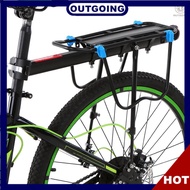 O&amp;G Adjustable Bike Cargo Rack Aluminum Alloy Mountain Bike Bicycle Rear Rack Bicycle Pannier Luggage Carrier Rack