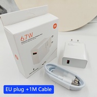 Original Xiaomi 67W Charger Power Adapter Suit USB Ultra Fast Charger Power Adapter 2-in-1 67W Power
