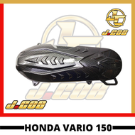 COMBO SET HONDA.VARIO.150.ARM.CASE. ENGINE COVER.AIR FLITER CASE COVER CARBON
